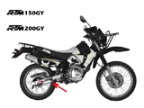 RTM 200-GY negro